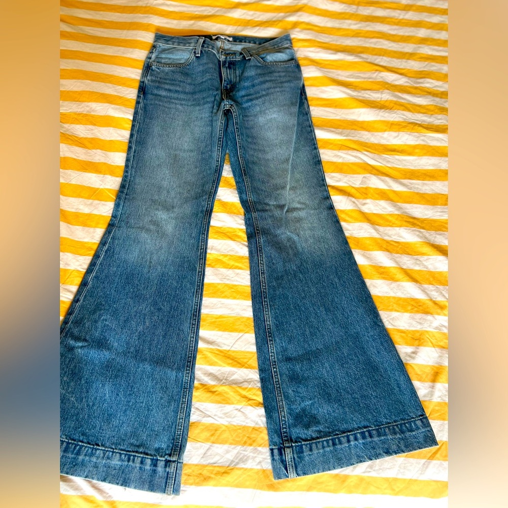 Re/Done Flare Bottom Jeans